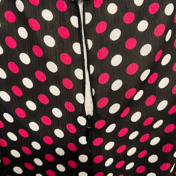 Sandra Darren - Polka Dot Dress - size 16W - Picture 2 of 6